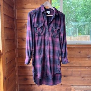 Cozy Flannel Dress
